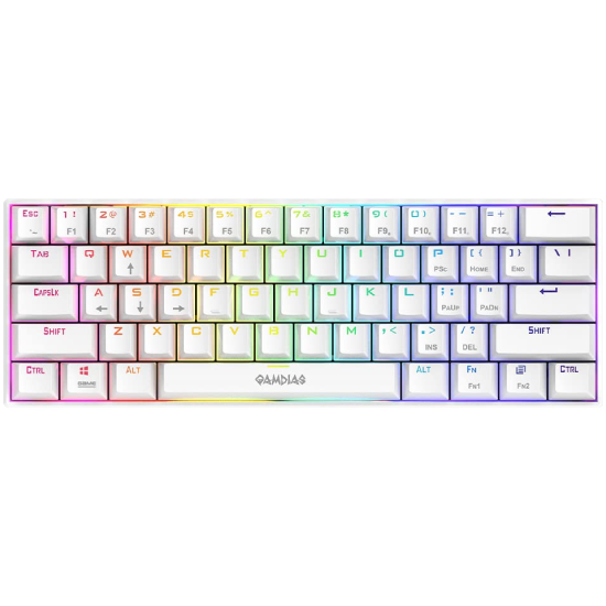 GAMDIAS RGB Wired Mechanical Keyboard